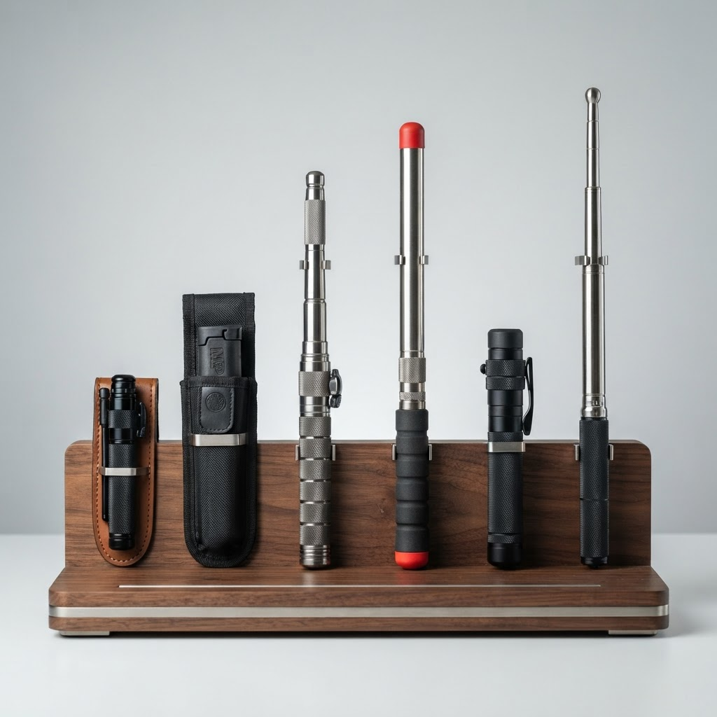 Expandable Batons for Self-Defense: Reach and Control Tools