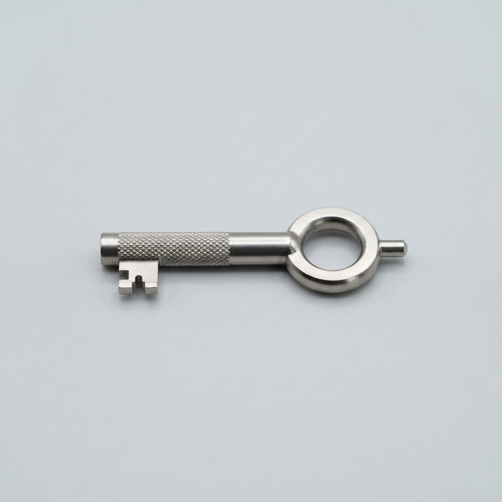Universal handcuff key for security and restraint-equipment retailers